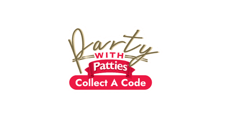 Party with Patties Collect a Code logo