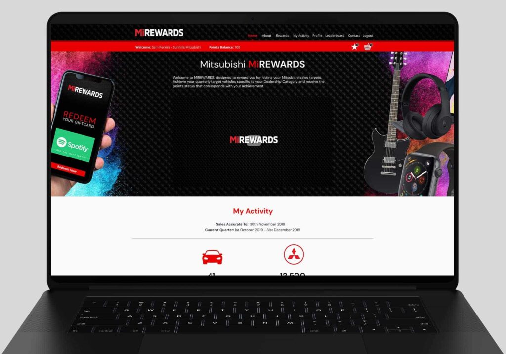 Mitsubishi loyalty platform